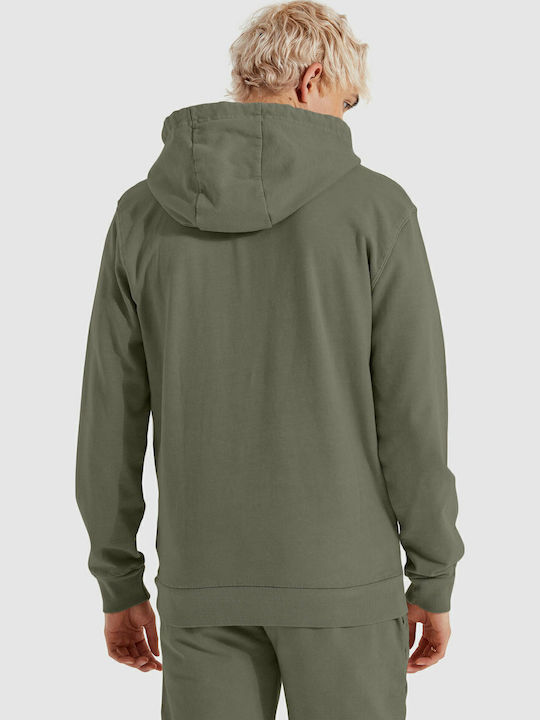 Ellesse Tinctoria Φούτερ Χακί με Κουκούλα