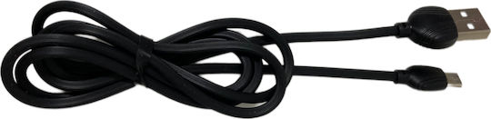 Awei CL-61 Regular USB 2.0 to micro USB Cable Μαύρο 1m