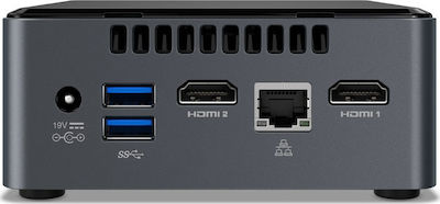 Intel NUC Kit NUC7PJYHN Barebone (Pentium Quad Core-J5005) 2.5''HDD/SSD
