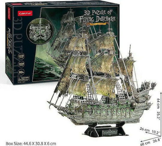 Пъзел Flying Dutchman Led 3D 360 Части