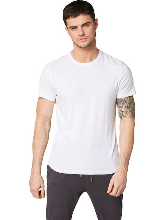 Tom Tailor 2 Pack Herren T-Shirt Kurzarm Weiß