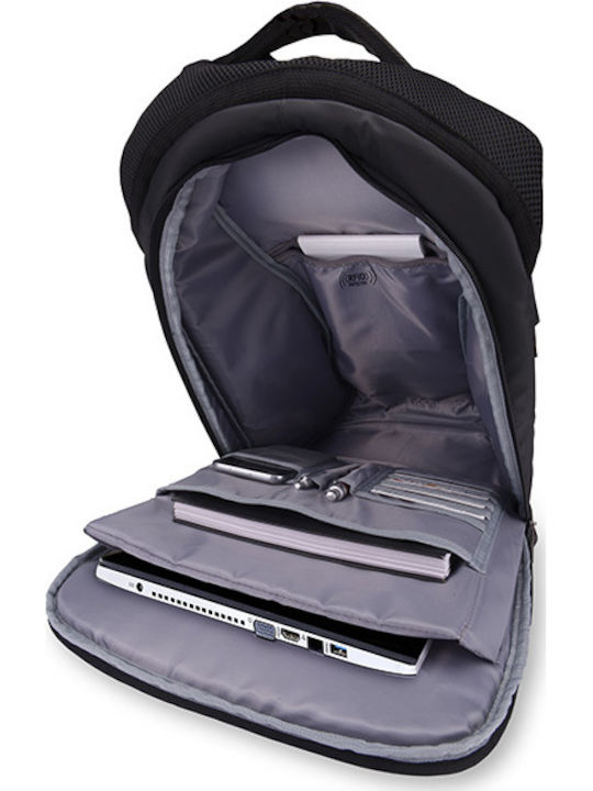 Tracer Guardian RFID Tasche Rucksack für Laptop 15.6" in Schwarz Farbe