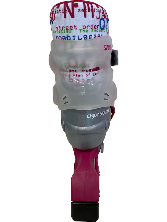 MegaFitness Spirit Adult/Kids Adjustable Inline Rollers Multicolour