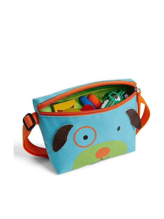 Skip Hop Zoo Hip Pack Σκύλος Παιδικό Τσαντάκι Μέσης Γαλάζιο
