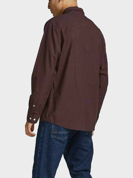 Jack & Jones Long-sleeved Cotton Shirt Port Royale