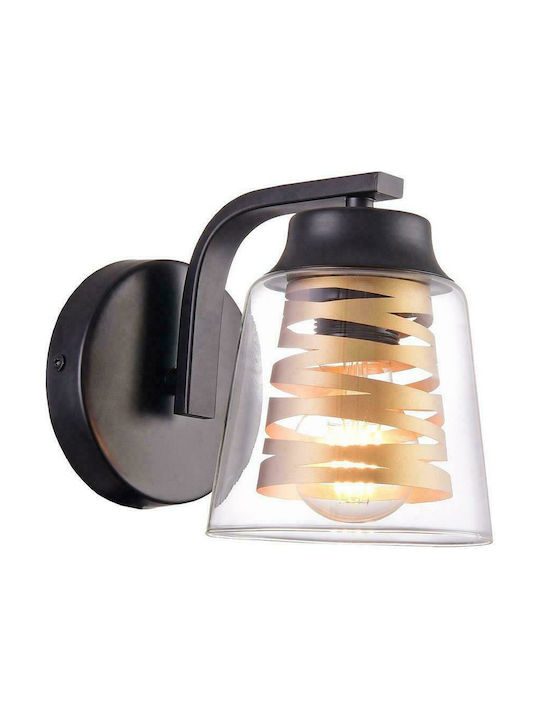 Rabalux Zenaida Lamp Wall Black 14cm Rabalux Zenaida Lamp Wall Black 14cm