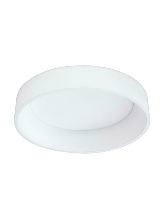 Eglo Marghera 1 Modern Metal Ceiling Light with Integrated LED White