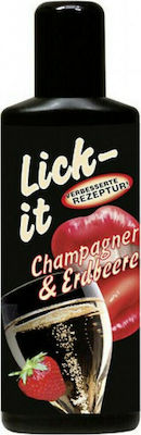 Orion Lick It Lubricant Gel Champagne & Strawberry 100ml