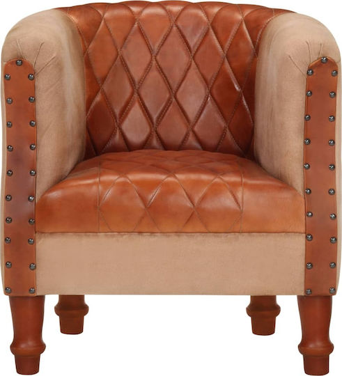 Armchair 60x57x64cm Coffee Armchair 60x57x64cm Coffee