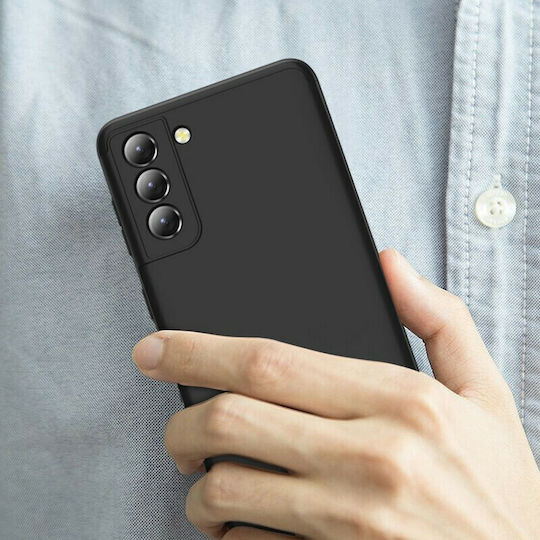GKK 360 Full Cover Πλαστικό Μαύρο (Galaxy S21+ 5G)