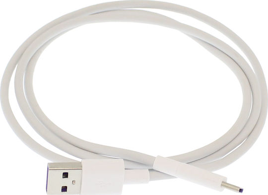 Andowl USB 2.0 Cable USB-C male - USB-A Λευκό 1m Q-SJ6