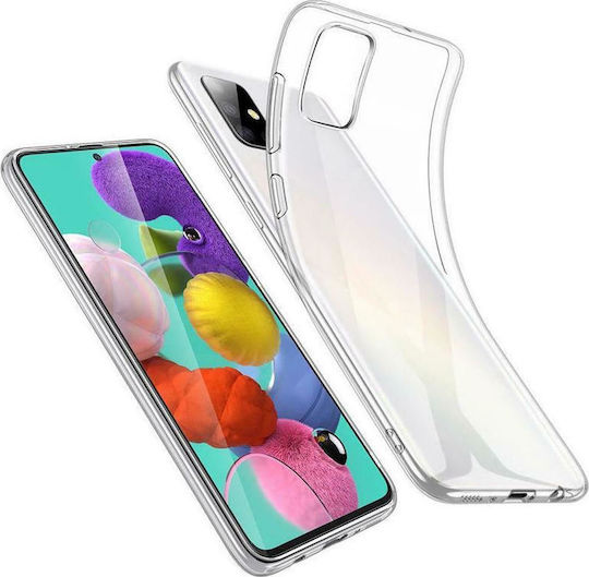 Ultra Slim 0.5mm Задна корица Силикон 0.5мм Прозрачен (Galaxy A02s)