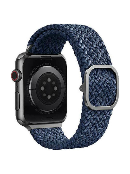 Uniq Aspen Braided Strap Fabric Oxford Blue (Apple Watch 44/45/46mm/Ultra 49mm)