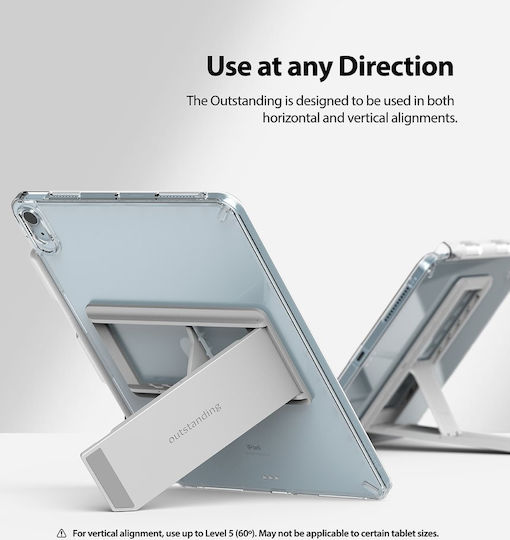 Ringke Fusion Combo Back Cover Stand / Υποδοχή Στυλό Smoke Black - Light Gray (iPad Air 2020)