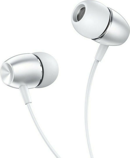 Borofone BM57 Platinum In-ear Handsfree with 3.5mm Connector Silver
