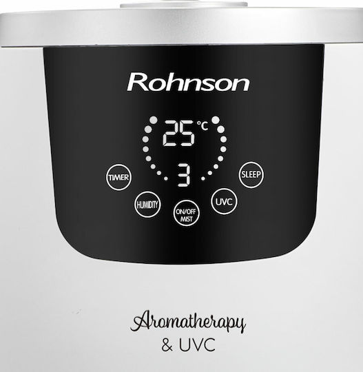 Rohnson Υγραντήρας Υπερήχων 25W για Χώρους 50m²