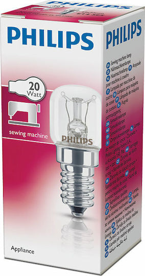 Philips Λαμπάκι για Ραπτομηχανές 20W για Ντουί E14