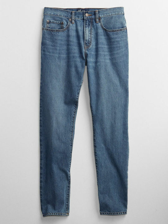 Men's Jeans Pants with Slim Fit Blue