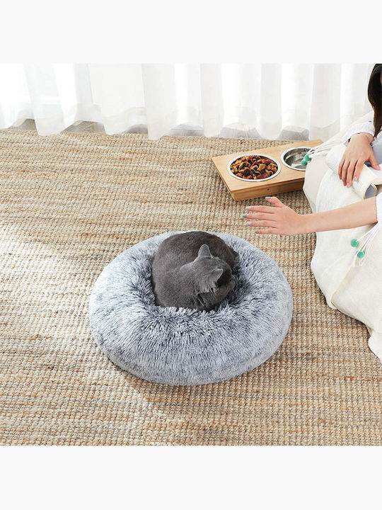 Feandrea Poof Dog Bed Gray 50x20cm