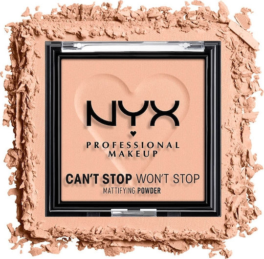 NYX Professional Makeup Can't Stop Won't Stop Matte Powder Powder 04 Medium 6gr