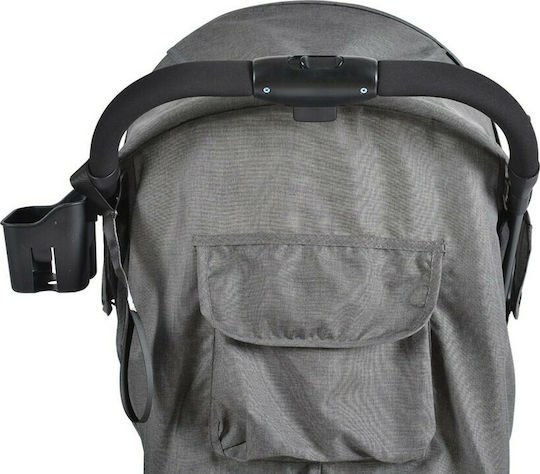 Moni Trento Umbrella Stroller Suitable for Newborn Gray 7.48kg