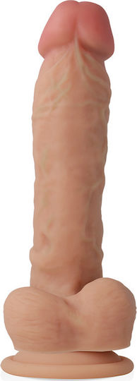 Cyber Silicock Realistic Dildo with Balls and Suction Cup Flesh 20.5cm