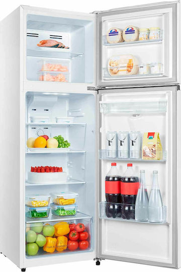 Hisense Double Door Refrigerator 249lt Total NoFrost H167.6xW55xD56.7cm White RT327N4AWF