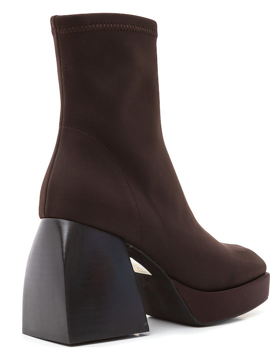 Jeffrey Campbell Dauphin Damen Knöchelstiefel Braun 0101003353