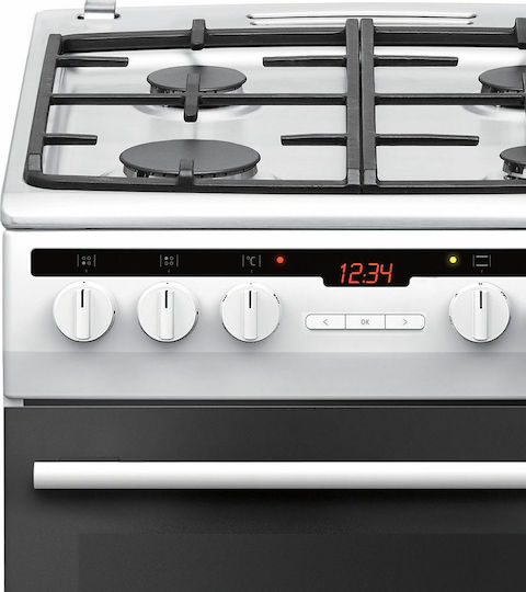 Amica 57GE3.43HZpTaDNAQ(W) Cooker 65lt W50cm. White