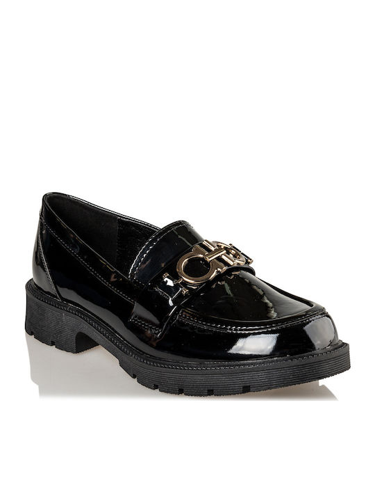 Envie Shoes Γυναικεία Loafers σε Μαύρο Χρώμα