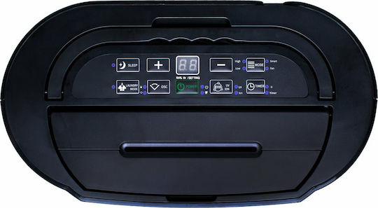 Morris MDB-16150HIW Dehumidifier with Compressor Ionizer and Wi-Fi 16lt Black
