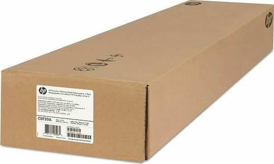 HP Adhesive Matte Plotter Paper Roll Everyday Adhesive Matte Polypropylene 1067mm x 22.9m 120gr/m² (2pcs) C0F20A