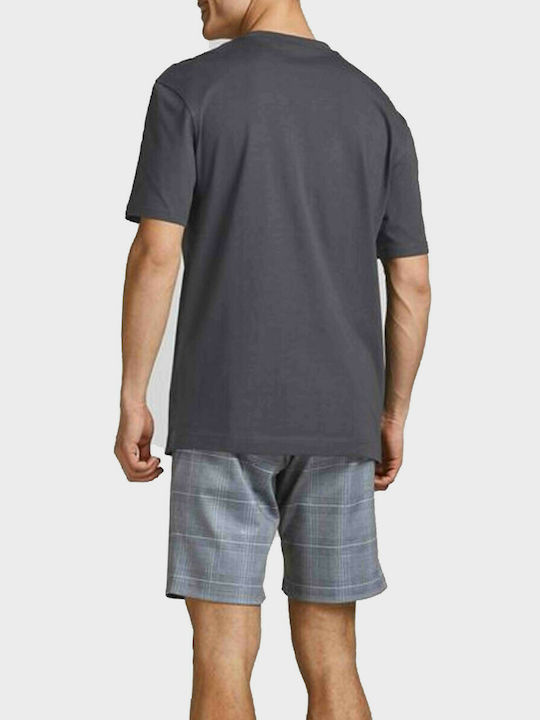 Jack & Jones Men's Short Sleeve T-shirt Gray