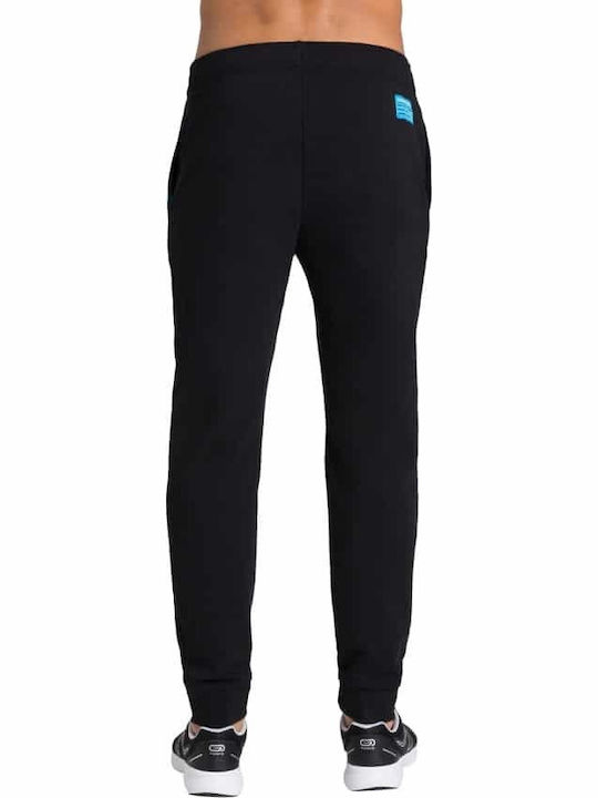 Arena Men's Fleece Sweatpants with Rubber Black