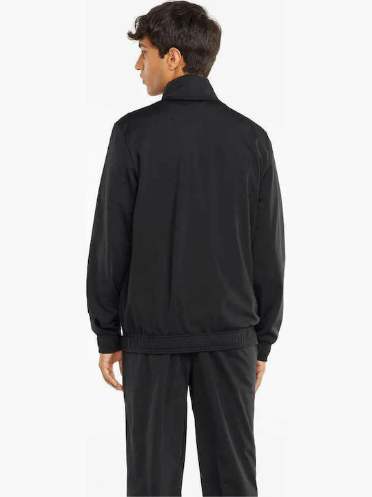 Poly Tracksuit Glossy with Elastic Black