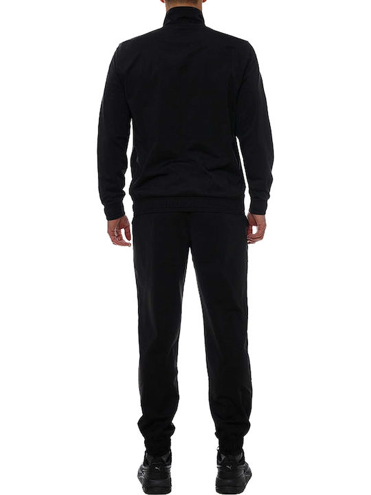 Poly Tracksuit Glossy with Elastic Black