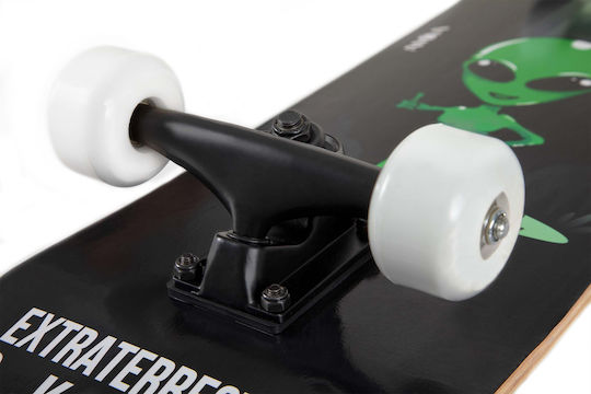 AMILA Skatebomb Extraterrestrial Complete Shortboard Μαύρο