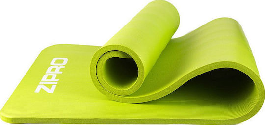 Zipro Στρώμα Γυμναστικής Pilates Πράσινο (180x60x0.15cm)