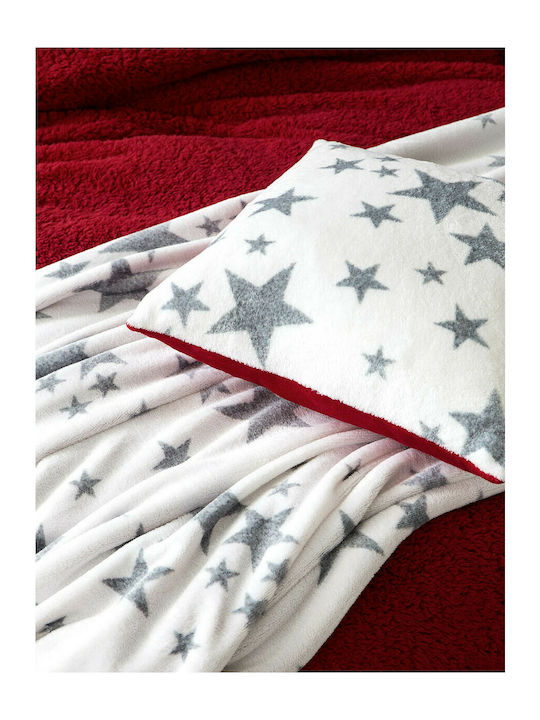 Nima Blanket Fleece Queen 220x240cm Lunar White