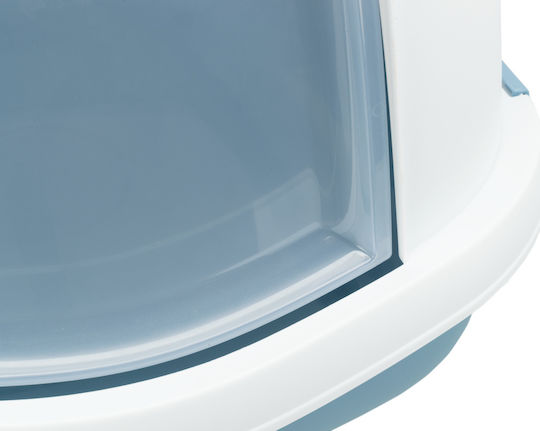 Trixie Primo Cat Toilet Closed with Filter Blue L71 x W47 x H56cm