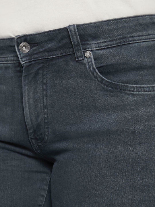 Damenjeans in Schlanker Passform Used Dark Stone Blue