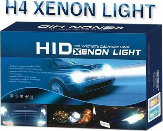 Car Xenon Kit H4 35W 12V 6000K Cold White