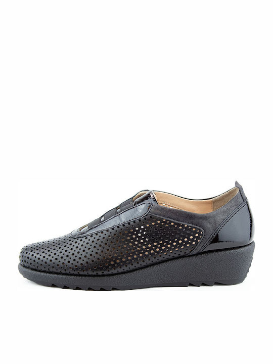 7337-1318 Damen Anatomisch Sneakers Schwarz