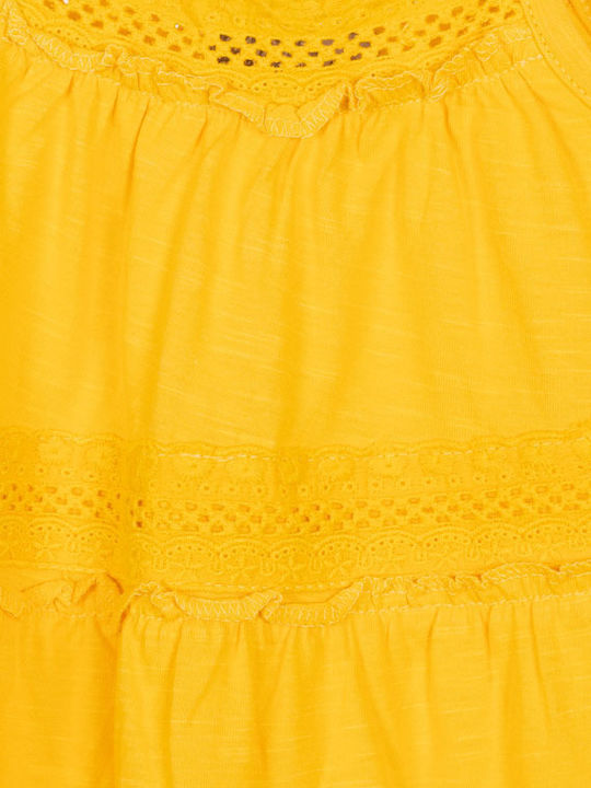 Losan Kids Dress Sleeveless Yellow