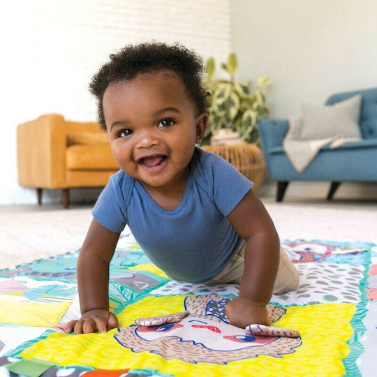 Infantino Activity Mat Giant Sensory Discovery Multicolour for 0+ months (LxW) 122x122cm