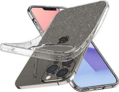 Spigen Liquid Crystal Glitter Silicone Back Cover Transparent (iPhone 13 Pro)