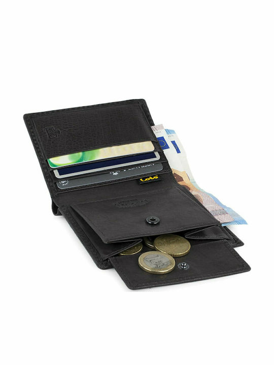 Δερμάτινο Ανδρικό Πορτοφόλι με RFID Καφέ