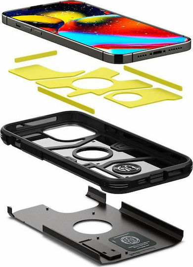 Spigen Tough Armor Back Cover Plastic / Silicone 2mm Black (iPhone 13 Pro Max)