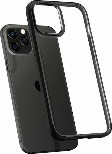 Spigen Ultra Hybrid Back Cover Πλαστικό 2mm Matte Black (iPhone 13 Pro)
