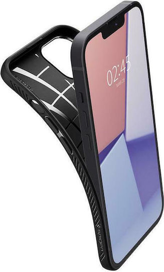 Spigen Liquid Air Back Cover Silicone Matte Black (iPhone 13)